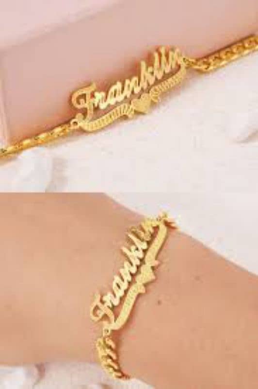 gold plated name jewlry 1