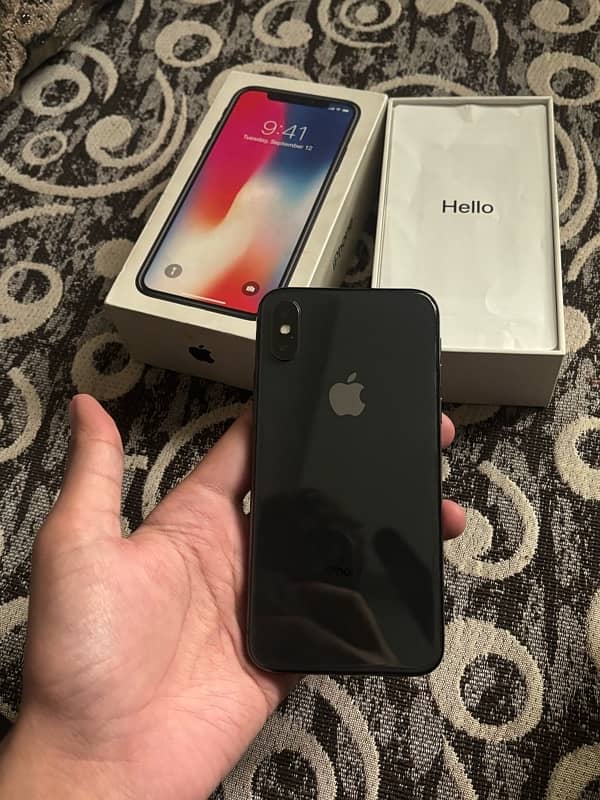 iphone x pta approved with box 0