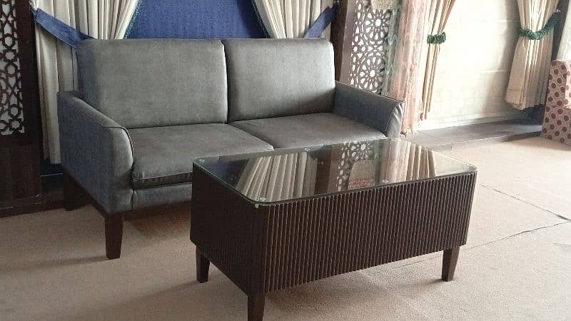 five seater sofa set plus centre table 3 centre table 3