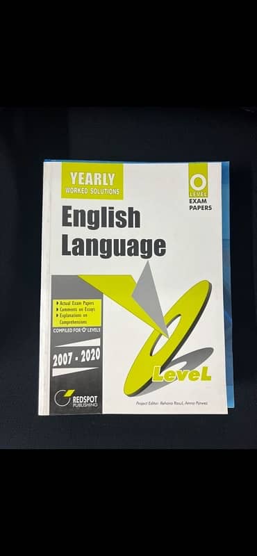 O LEVEL PAST PAPERS AND BOOKS 12