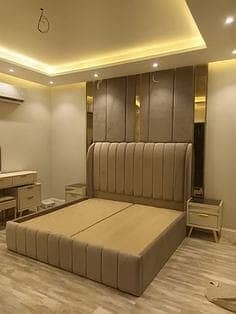 bed,double bed,king size bed,poshish bed/bed for sale,furniture 11