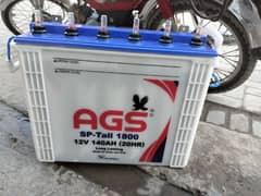 AGS 18 battery for sale good working warranty card Saath Hai