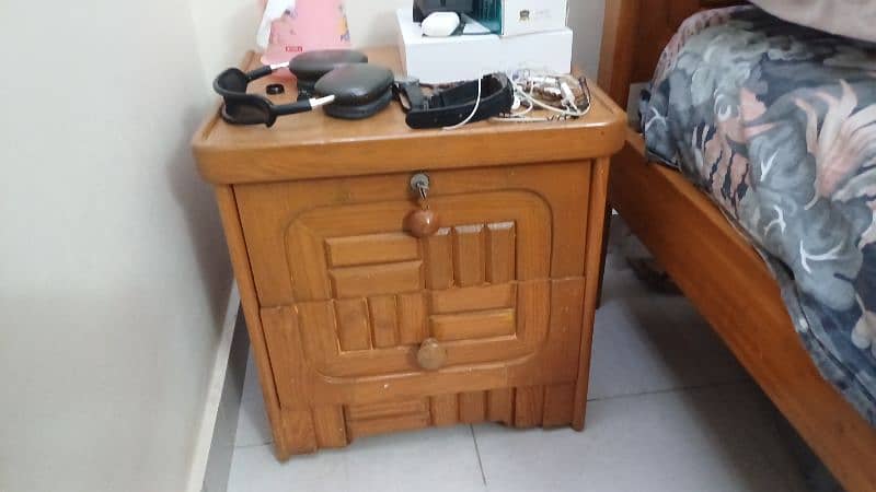 wooden bed room set 4