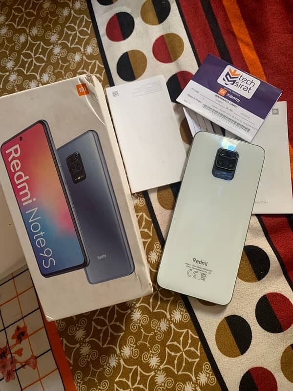 redmi note 9s 8/128GB camera like DSR vip all ok with box 0