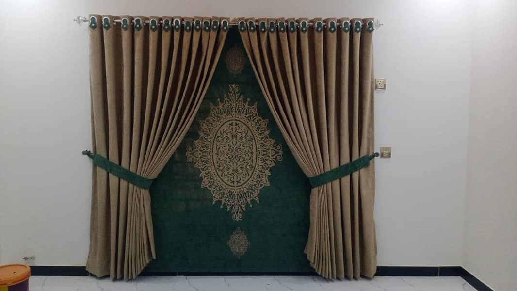 roman curtain / motive luxury curtain/ Curtains Design/300 per sq 5