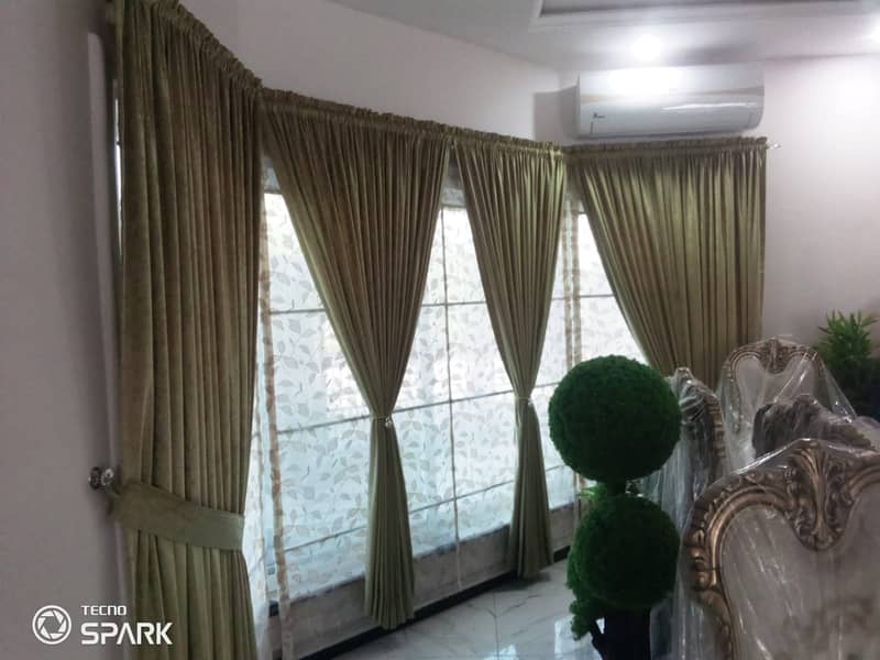 roman curtain / motive luxury curtain/ Curtains Design/300 per sq 8