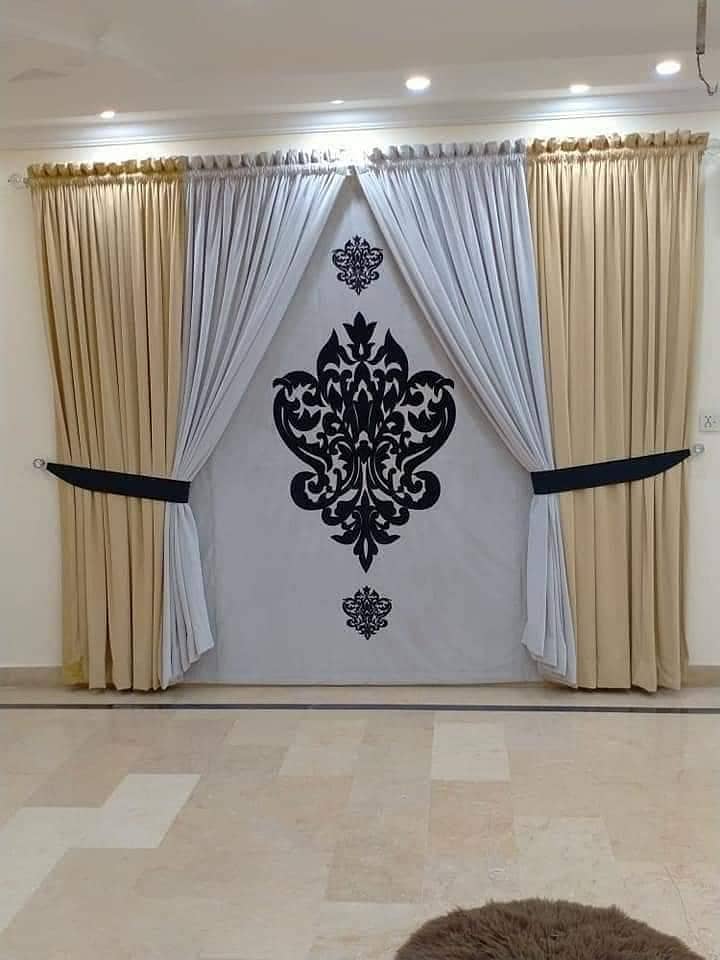 roman curtain / motive luxury curtain/ Curtains Design/300 per sq 10