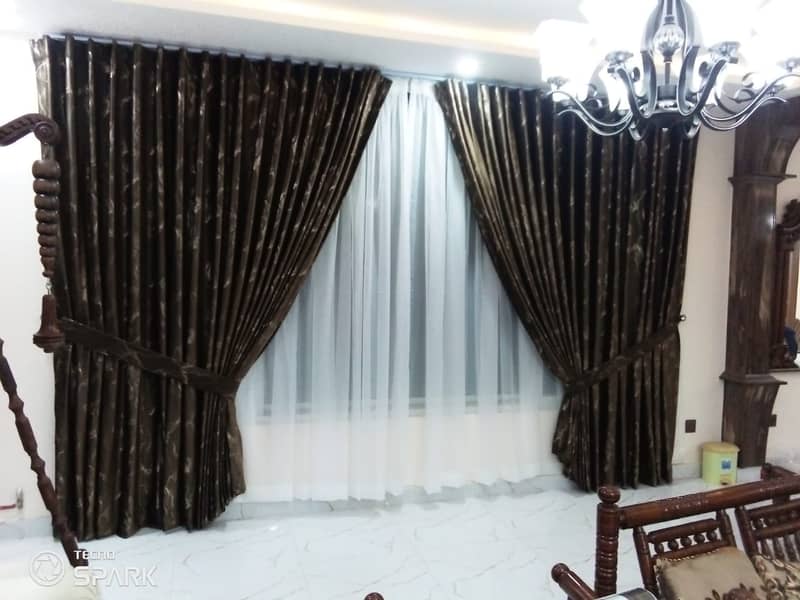 roman curtain / motive luxury curtain/ Curtains Design/300 per sq 11