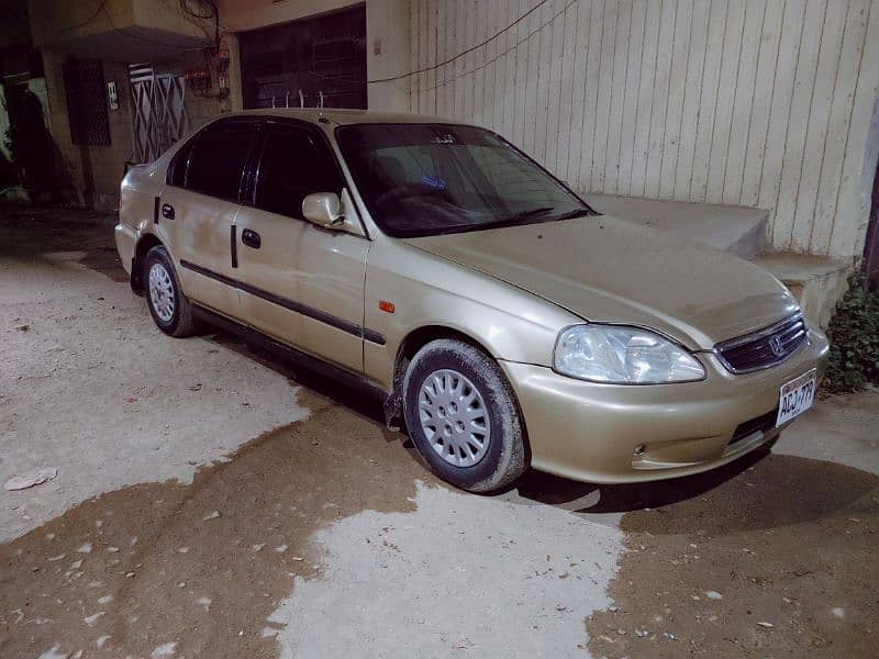 Honda Civic 1999 automatic my family car 1