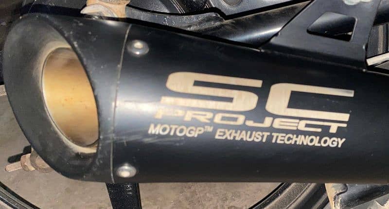 SC prohect exaust for ybr 125 0