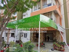 Sun Shed, Green Net, Fiber Shade, Fiber Glass, Tent, Folding Shade