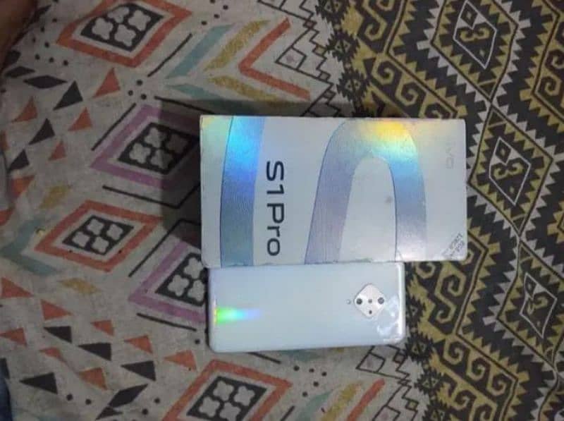 Vivo S1 Pro 8/128 complete box urgent sale connect OLX 0