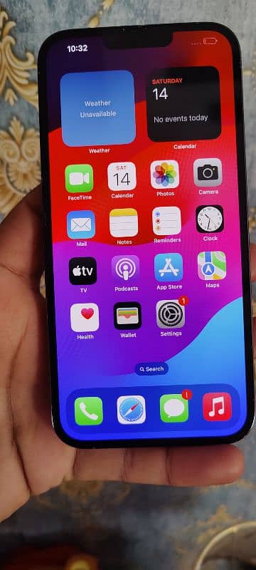 I phone 13 pro max . dual sim 128gb 5