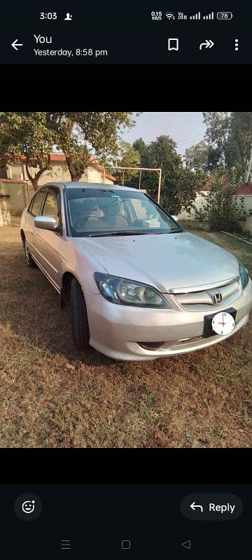 Honda Civic EXi 2006 9