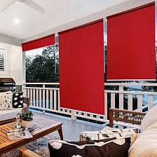 Blinds - Office Blinds - Roller Zebra Blind - Window Wooden Blinds 7