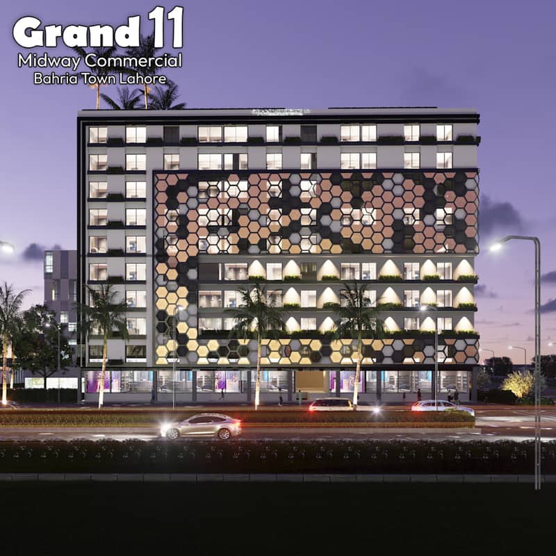 1-Bed Luxury Apartment in Grand 11, Bahria Town Lahore | Fully Family Oriented | Booking from PKR 12 Lac 1