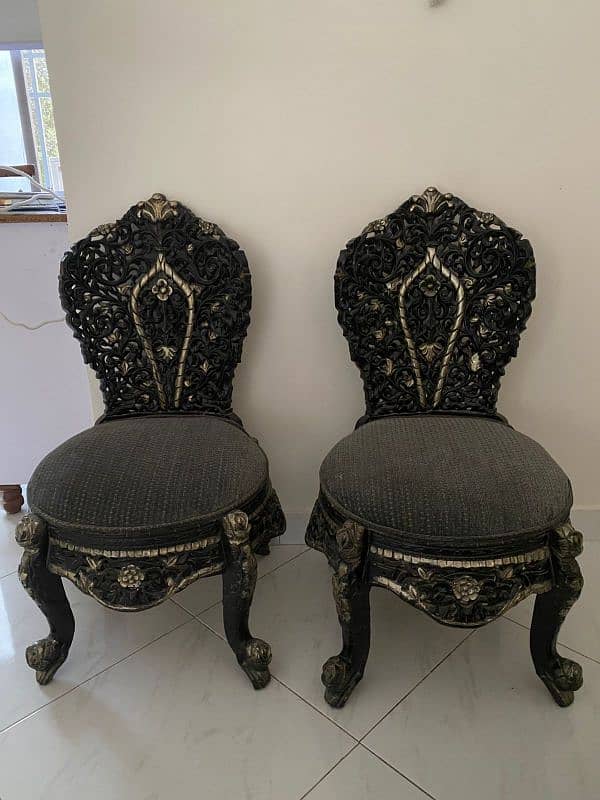 2 chairs set 4