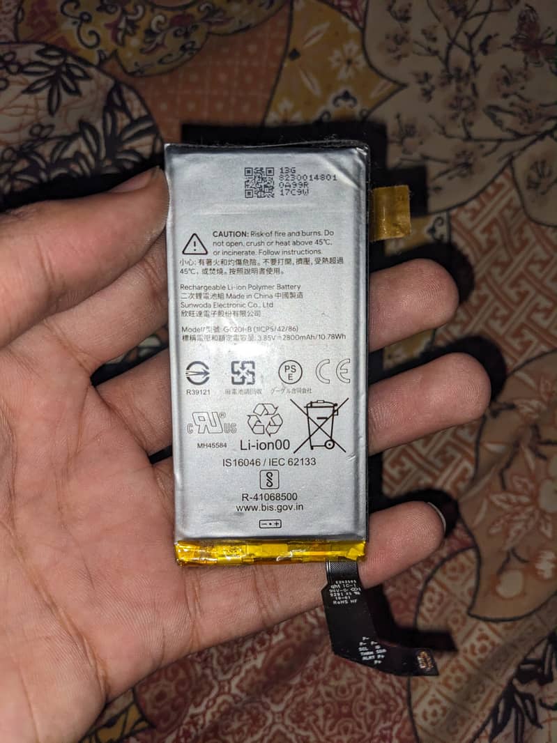 Google Pixel 4 4xl original battery 0