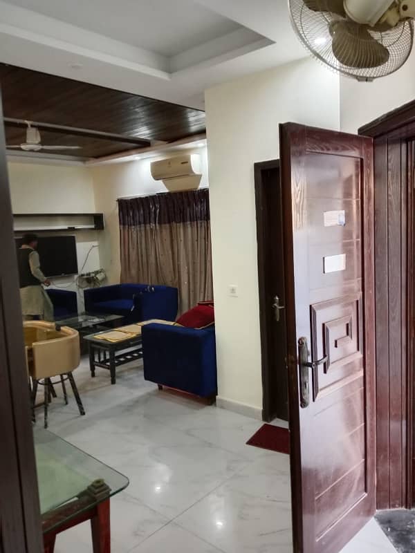 10 Marla Beautiful Full Furnished House Available For Rent in DHA Rahbar 2