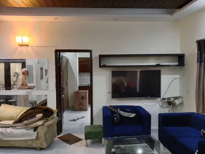 10 Marla Beautiful Full Furnished House Available For Rent in DHA Rahbar 6