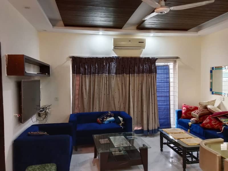 10 Marla Beautiful Full Furnished House Available For Rent in DHA Rahbar 26