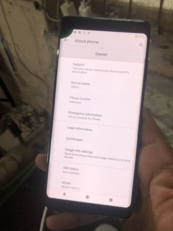 Sony axpera xz3 6/64 GB candition 10/10 8