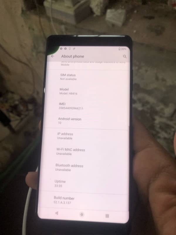 Sony axpera xz3 6/64 GB candition 10/10 9