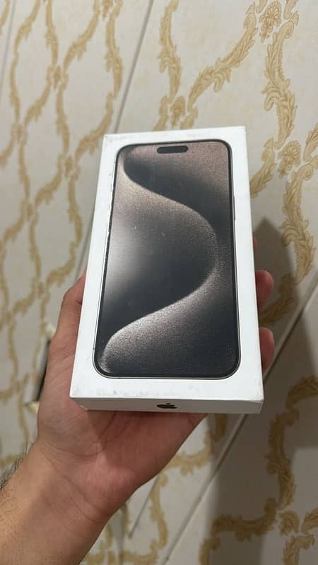 iphone 15 pro max non pta jv 256 gb compelte box 2