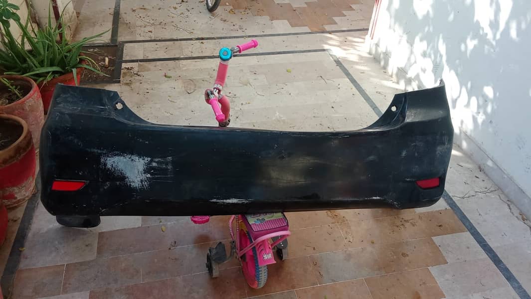 Toyota Gli Bumper, Front Grill and Bumper Grill 1