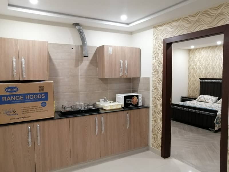 1 Bed Luxury Furnished Flat Available For Rent in Sector E Bahria Town Lahore 7