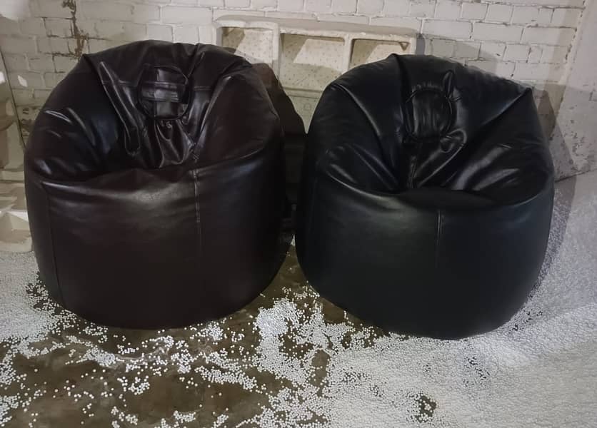 Leather Bean Bags for Sale 0