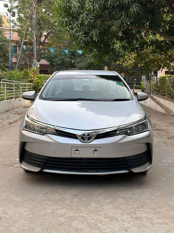 Toyota Corolla GLI 2017 END 2018 REGISTER 0