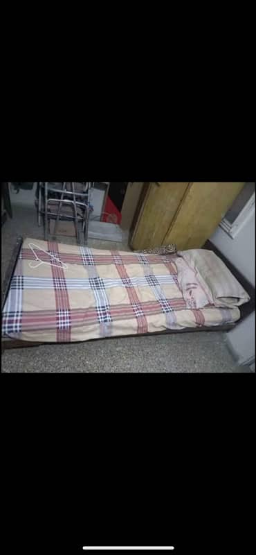 single bed for sale with mattress 0