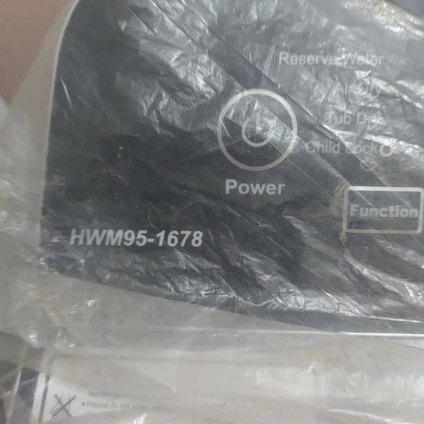 washing machine haier Model . HWM 95-1678 2