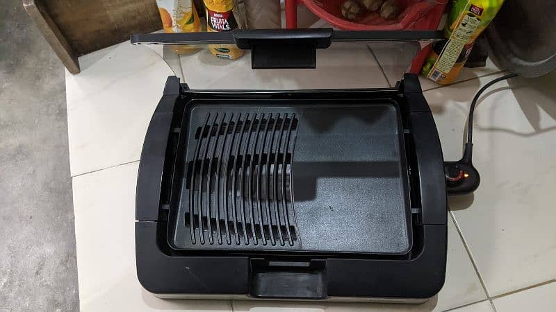 Electric smokeless grill 2