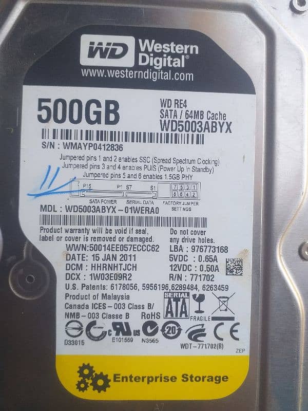 new harddrive 0