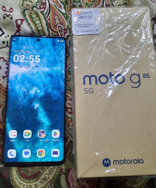 Motorola G85 5G Official PTA Approved 0