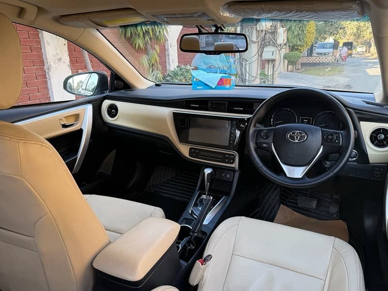 Toyota Altis Grande 2024 Beige Interior 3