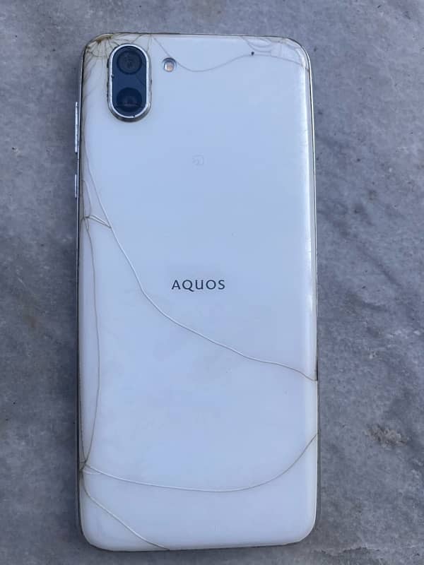 aquos r2 gaming phone camera working pta approved screen also working 0