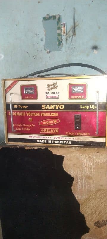 Sanyo stabilizer 10000 what 1