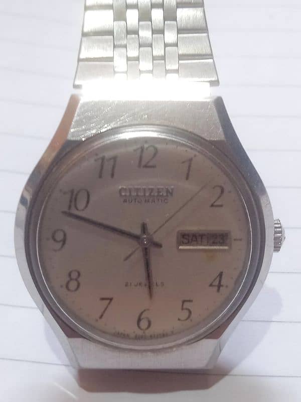 citizen watch Japan old model 1