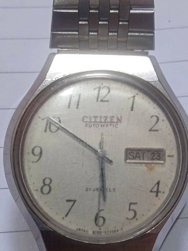 citizen watch Japan old model 2