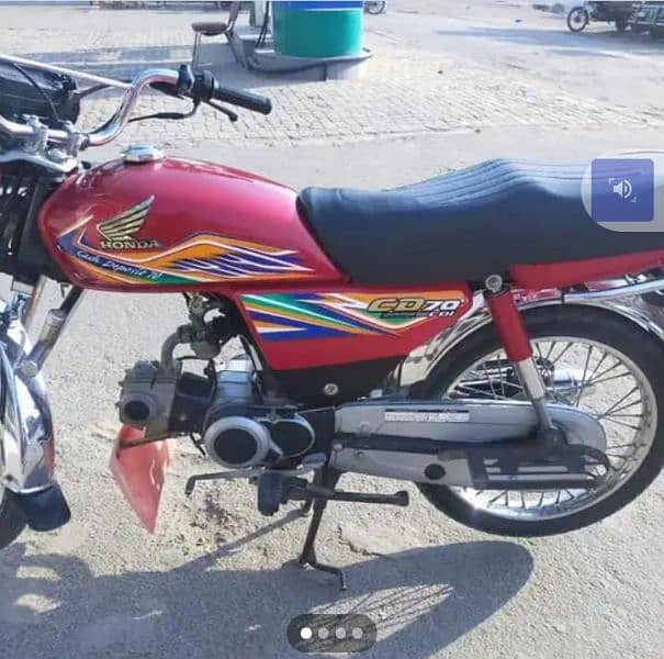 Honda CD 70 CC urgent for sale model 2020 copy letter 03204968561 0