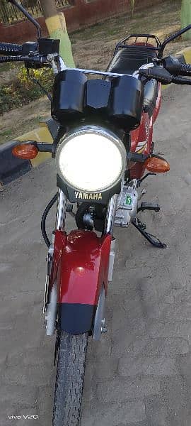 Yamaha yb125z dx 6