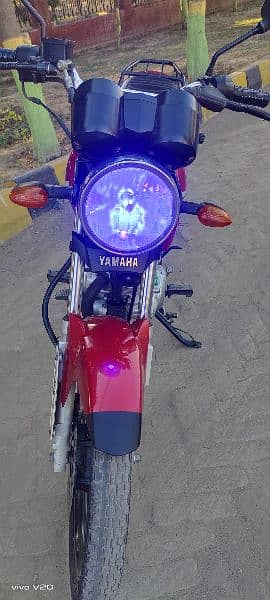 Yamaha yb125z dx 7