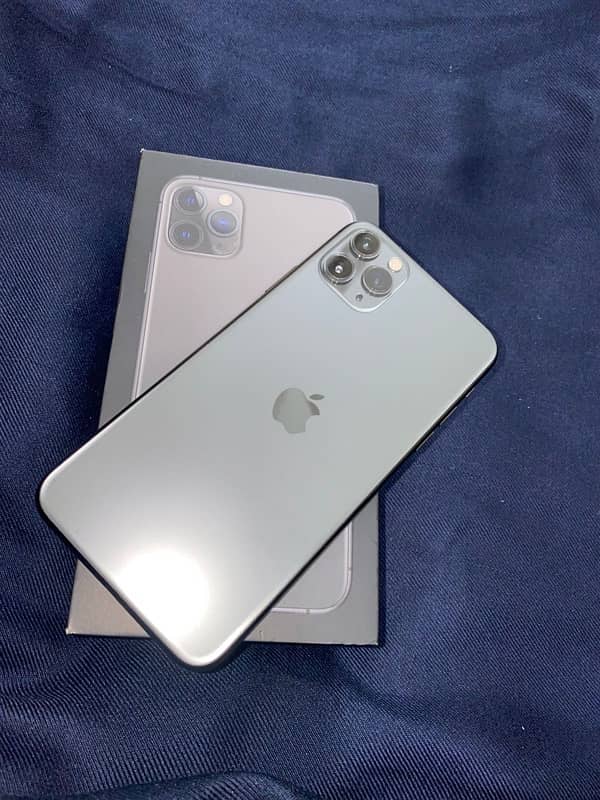 Iphone 11 Pro Max 256 GB PTA Approved | LLA| E-sim & Physical 0