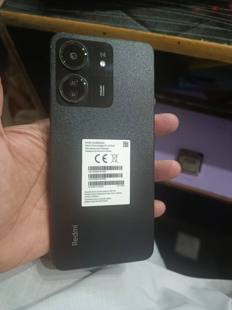 xiaomi 13C 6/128 wit 8 mounth warranty 3