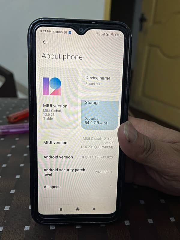 Redmi 9C 64gb PTA Approved Urgent sale 0