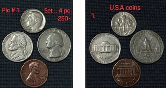 Collectable Vintage coins Sets