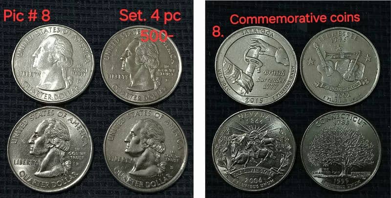 Collectable Vintage coins Sets 5